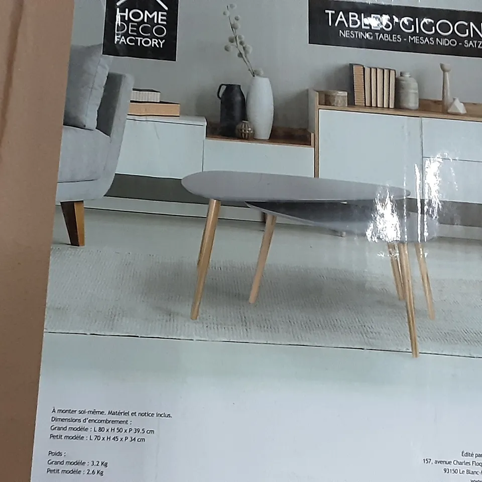 BOXED TABLE GIGOGNE BOIS