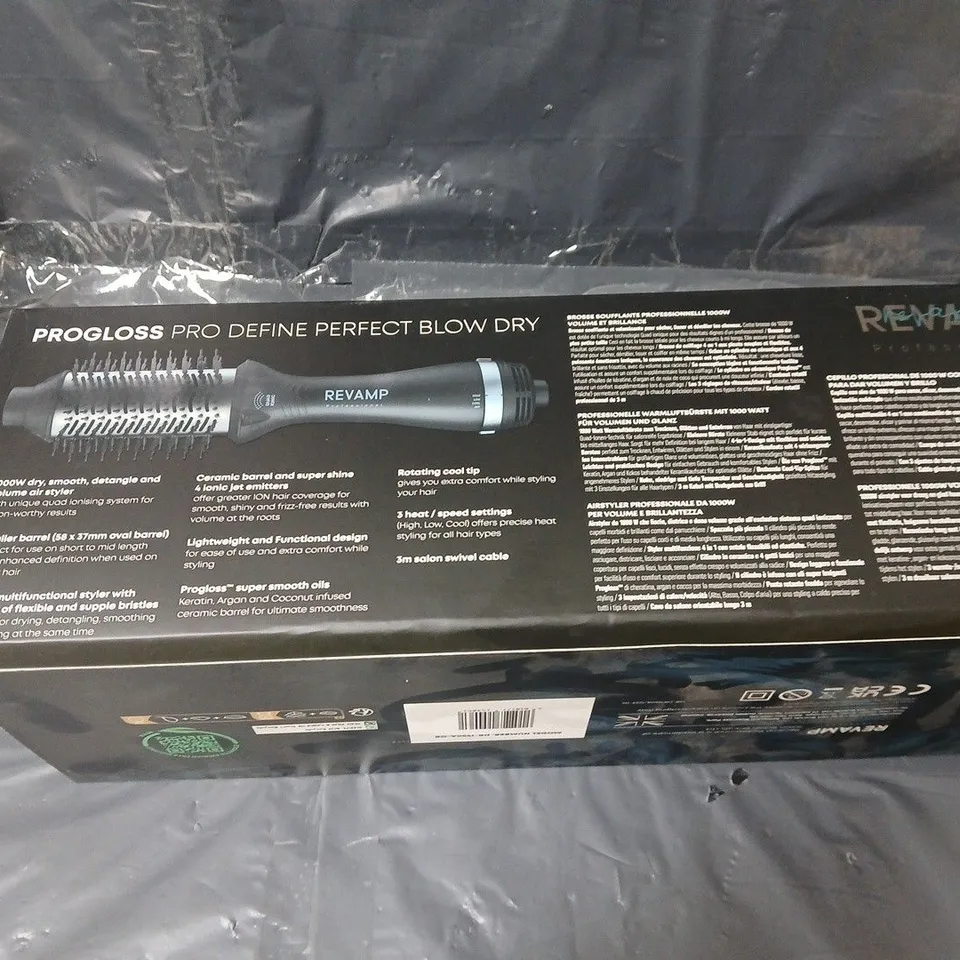 Revamp ProGloss Pro Define Perfect Blow Dry Hair Styler – Model DR-1950A-GB