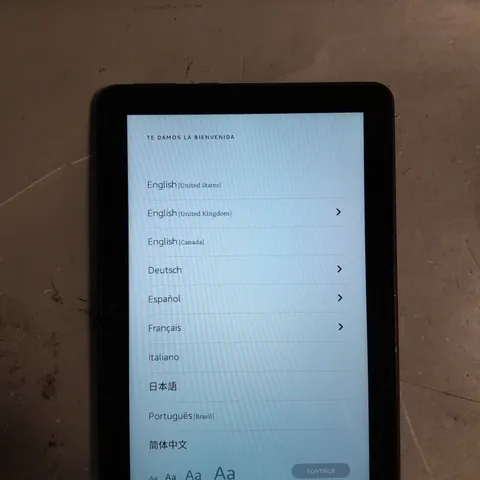 AMAZON FIRE HD 8 TABLET