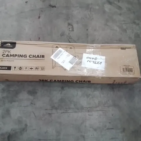 BOXED SET OF 2 VOYAGER CAMPING CHAIRS