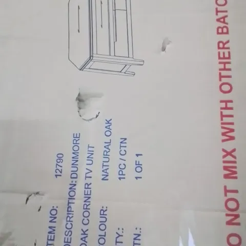 BOXED REMI TV STAND FOR TVS UP TO 43"