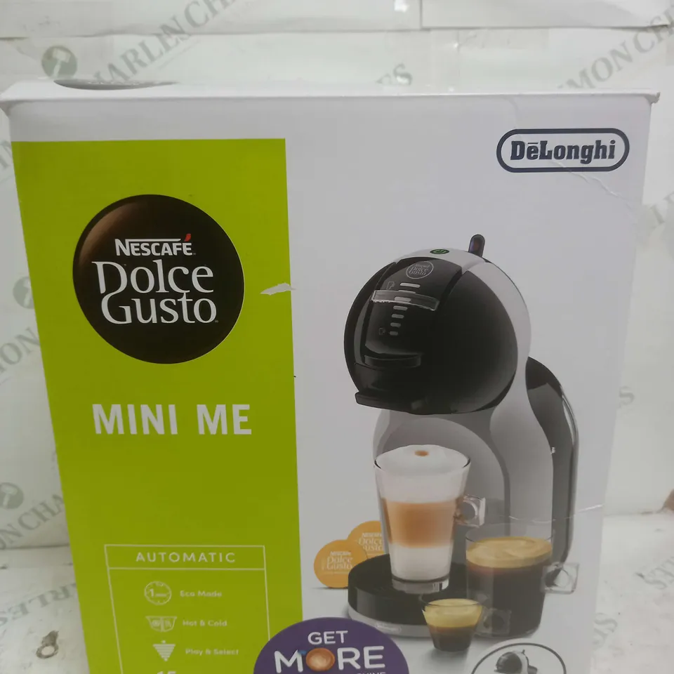 BOXED NESCAFE DOLCE GUSTO MINI ME AUTOMATIC COFFEE MACHINE RRP £119