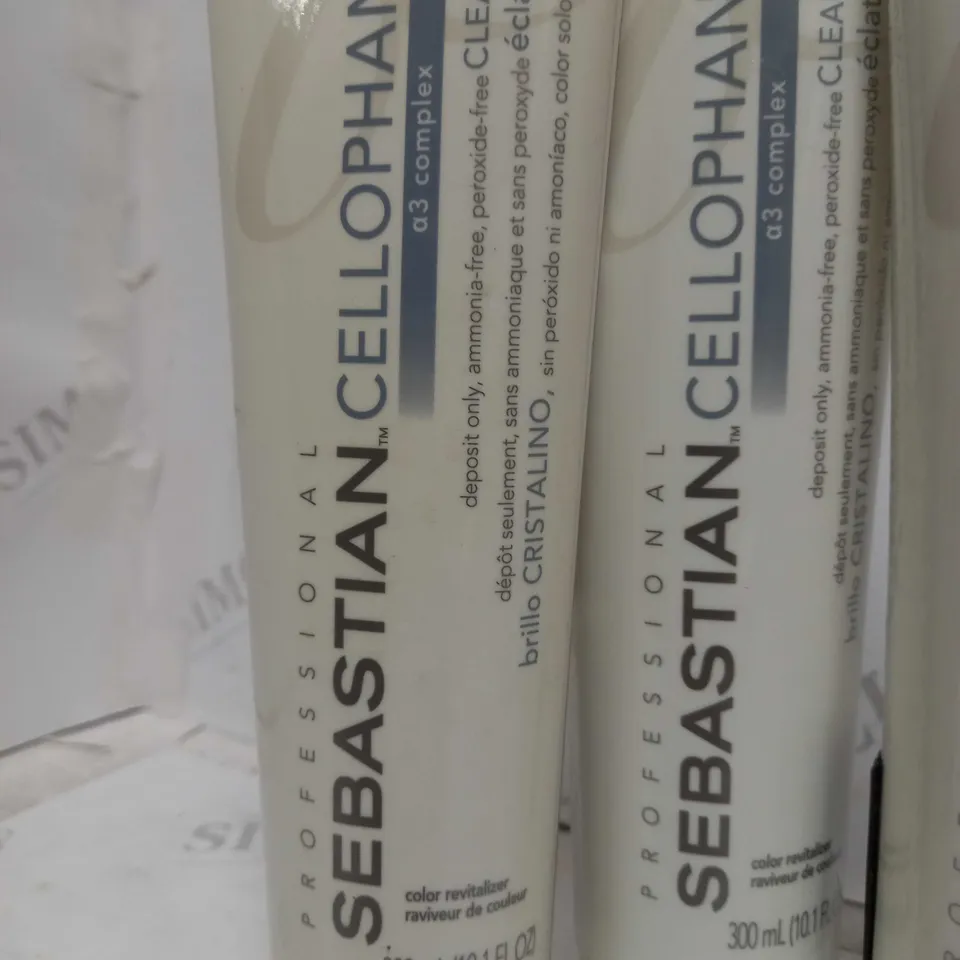 SEBASTIAN PROFESSIONAL CELLOPHANES A3 COMPLEX COLOR REVITALIZER 300ml X3