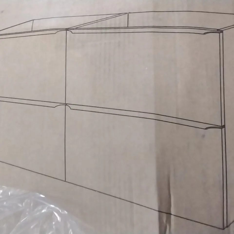 BOXED IMANDRA 120CM WALL MOUNTED DOUBLE BASIN CABINET