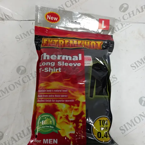 EXTREME HOT THERMAL LONG SLEEVE IN BLACK- L