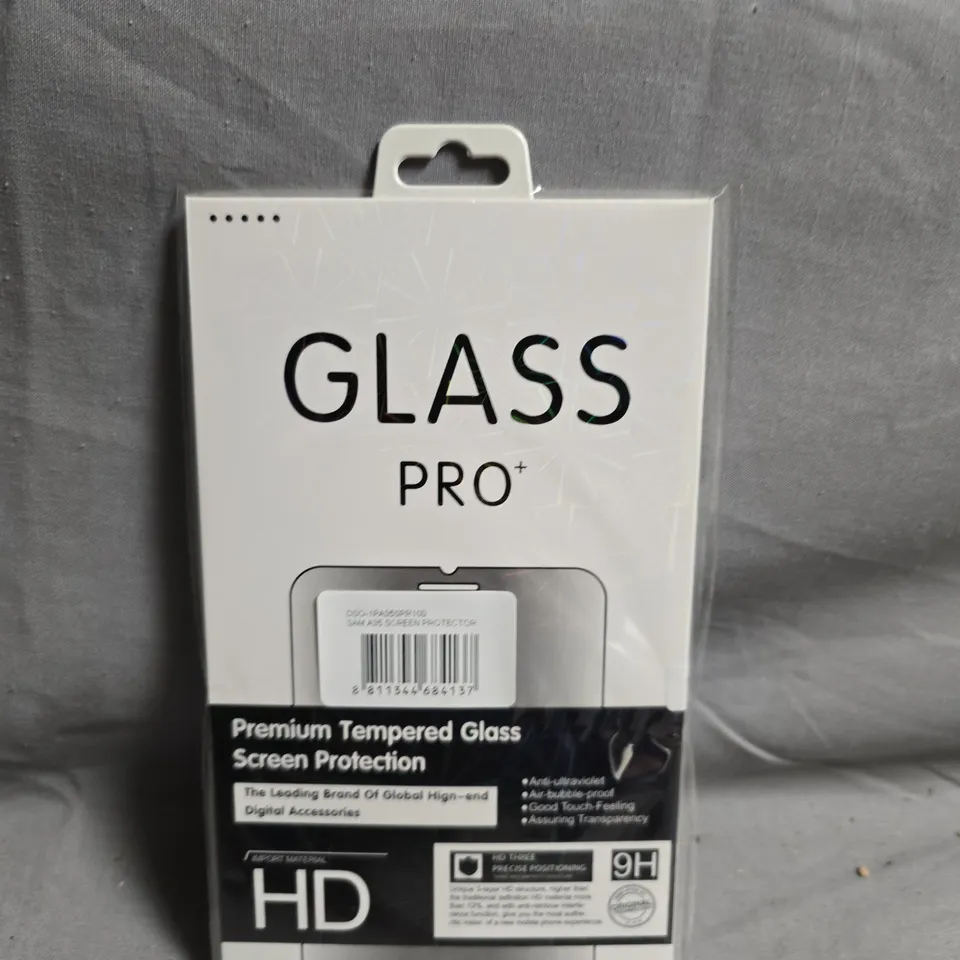 BOX OF APPROXIMATELY 50 GLASS PRO+ PREMIUM TEMPERED GLASS SCREEN PROTECTOR 