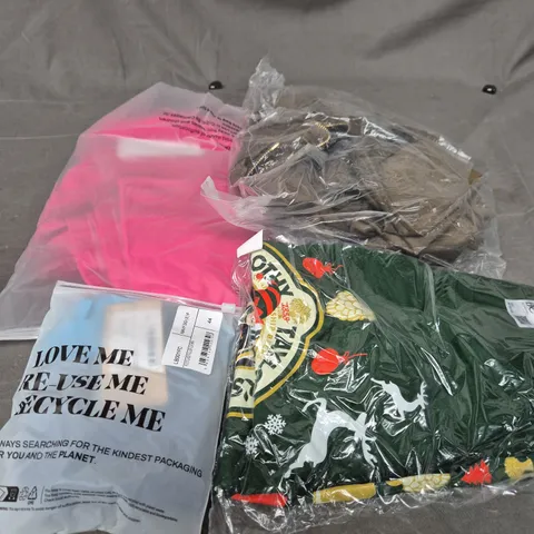 APPROXIMATELY 15 ASSORTED CLOTHING AND FASHION PRODUCTS IN VARIOUS STYLES AND SIZES - COLLECTION ONLY