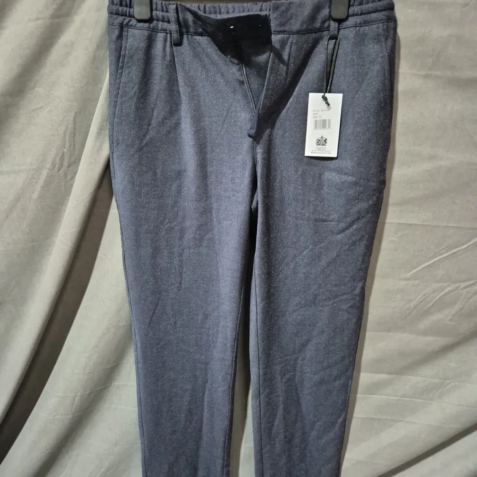 WOLSEY LONDON MENS TROUSERS - DARK NAVY - SIZE 30