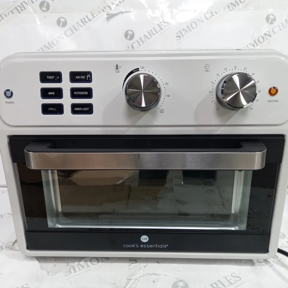 BOXED COOK'S ESSENTIAL AIRFRYER OVEN IN COOL GREY 