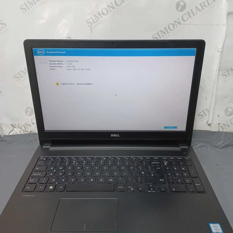 DELL LATTITUDE 3570	15 INCH I5-6200U 2.30GHZ