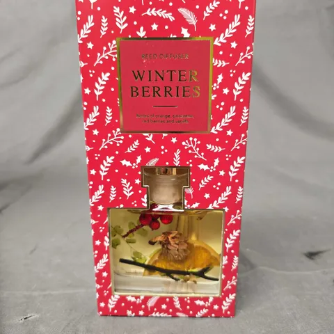 4 X WINTER BERRIES BOTANICAL DIFFUSERS - COLLECTION ONLY