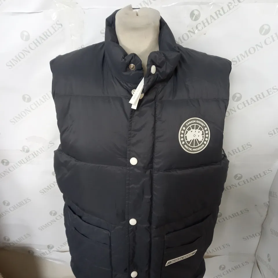 CANADA GOOSE ZIPPED GILET SIZE M