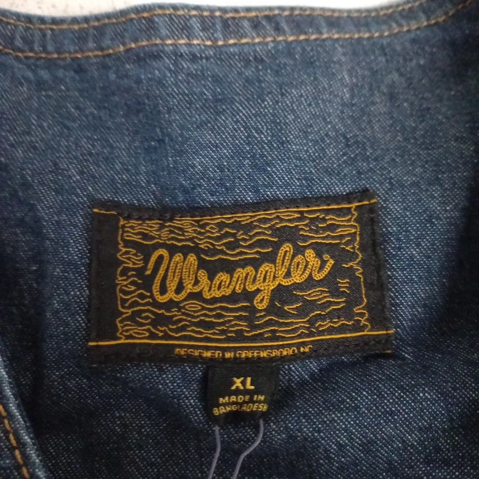 WRANGLER DENIM BOLERO JACKET – WESTERN NIGHT, XL (BANGLADESH)