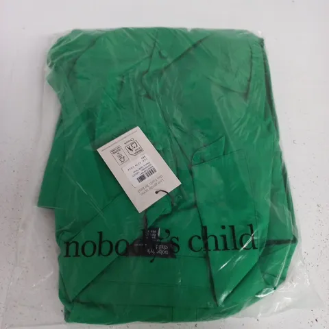 NOBODY'S CHILD HUNTER MIDI DRESS - GREEN, UK 8