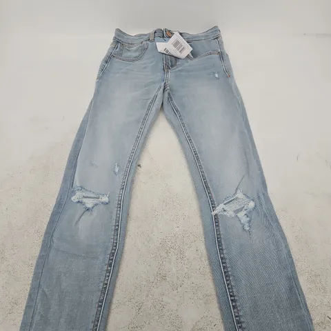 STRADIVARIUS SKINNY LOW WAIST JEANS, UK 4, WAIST 32