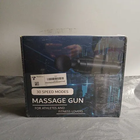 SEALED UNBRANDED MASSAGE GUN WITH 30 SPEED MODES 