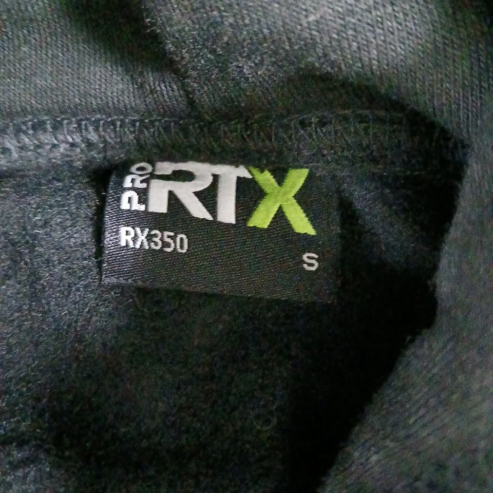 5X AlphaGreen Hoodie – Black, Logo Graphic, Size S