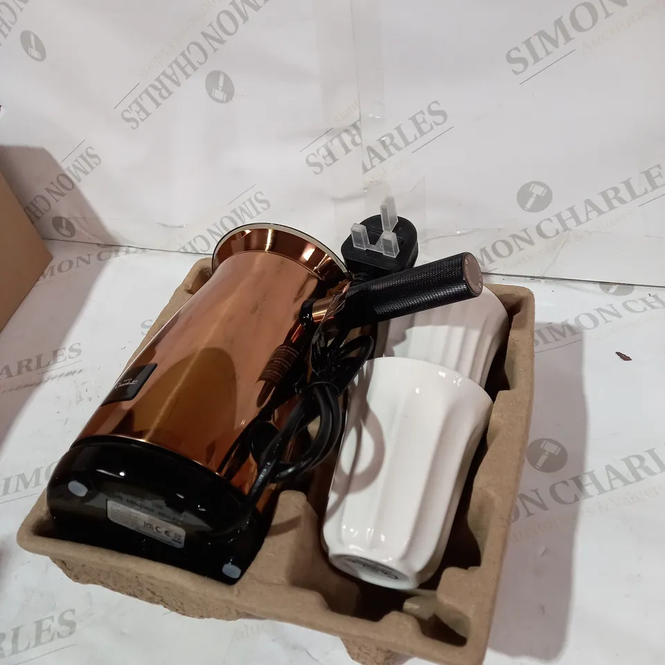 BOXED HOTEL CHOCOLAT VELVETISER - COPPER RRP £124.99