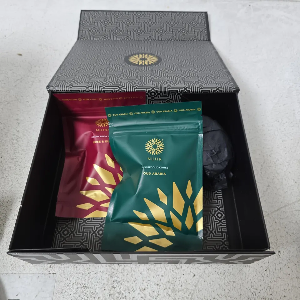NUHR LUXURY OUD CONES – DUBAI, BOXED