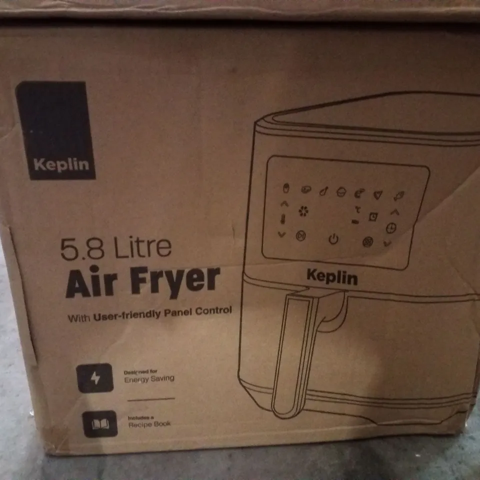 BOXED KEPLIN 5.8L AIR FRYER