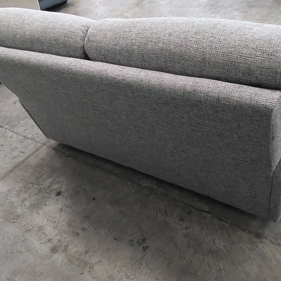 QUALITY G PLAN DESIGNER STRATFORD 2 SEATER SOFA IN REED PEWTER FABRIC