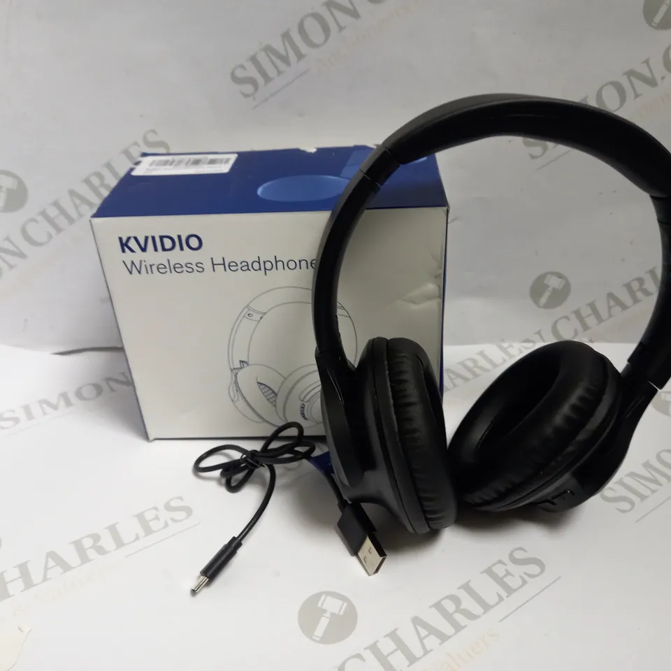 BOXED KVIDIO WIRELESS HEADPHONES WH201A 