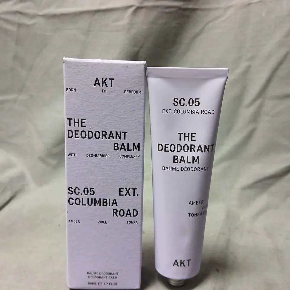 AKT THE DEODORANT BALM – SC.05 COLUMBIA ROAD (AMBER, VIOLET & TONKA BEAN)