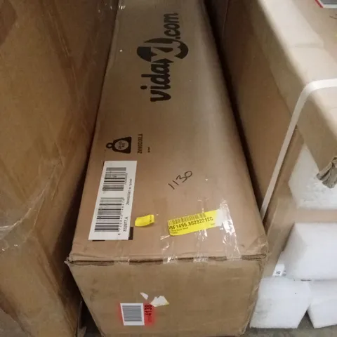 BOXED SOLID WOOD BED FRAME -SIZE UNSPECIFIED-