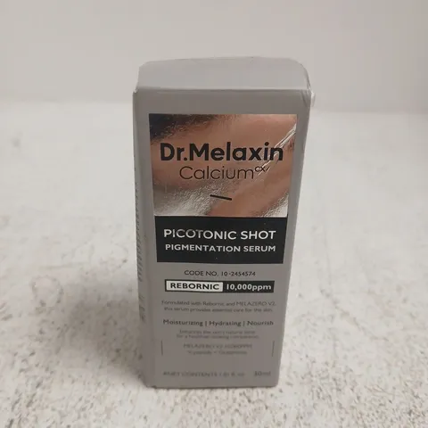 DR.MELAXIN CALCIUM PICOTONIC SHOT PIGMENTATION SERUM – BOXED AND SEALED
