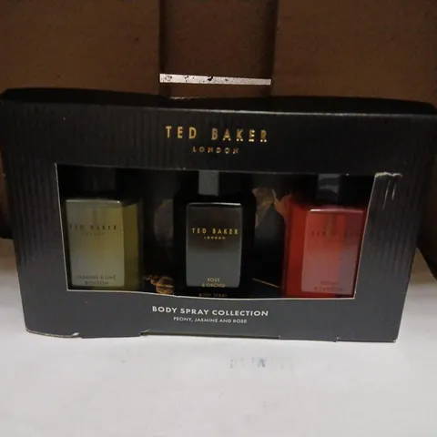 BOXED TED BAKER LONDON BODY SPRAY COLLECTION