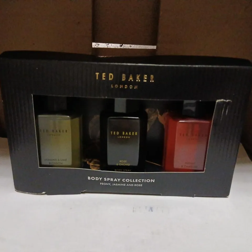 BOXED TED BAKER LONDON BODY SPRAY COLLECTION