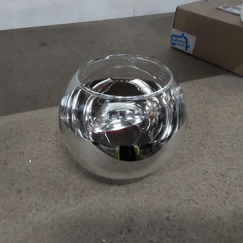 BOXED 18cm H GLASS SPHERE PENDANT SHADE