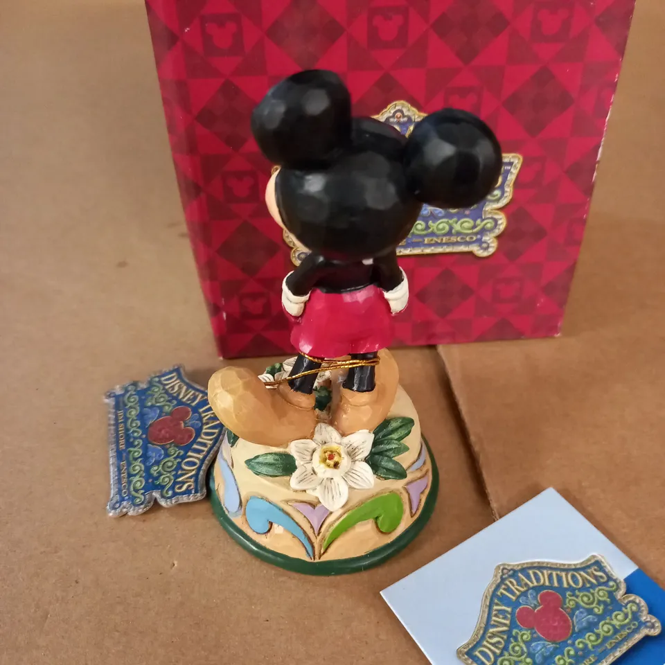 DISNEY TRADITIONS DECEMBER BIRTHSTONE FIGURINE 