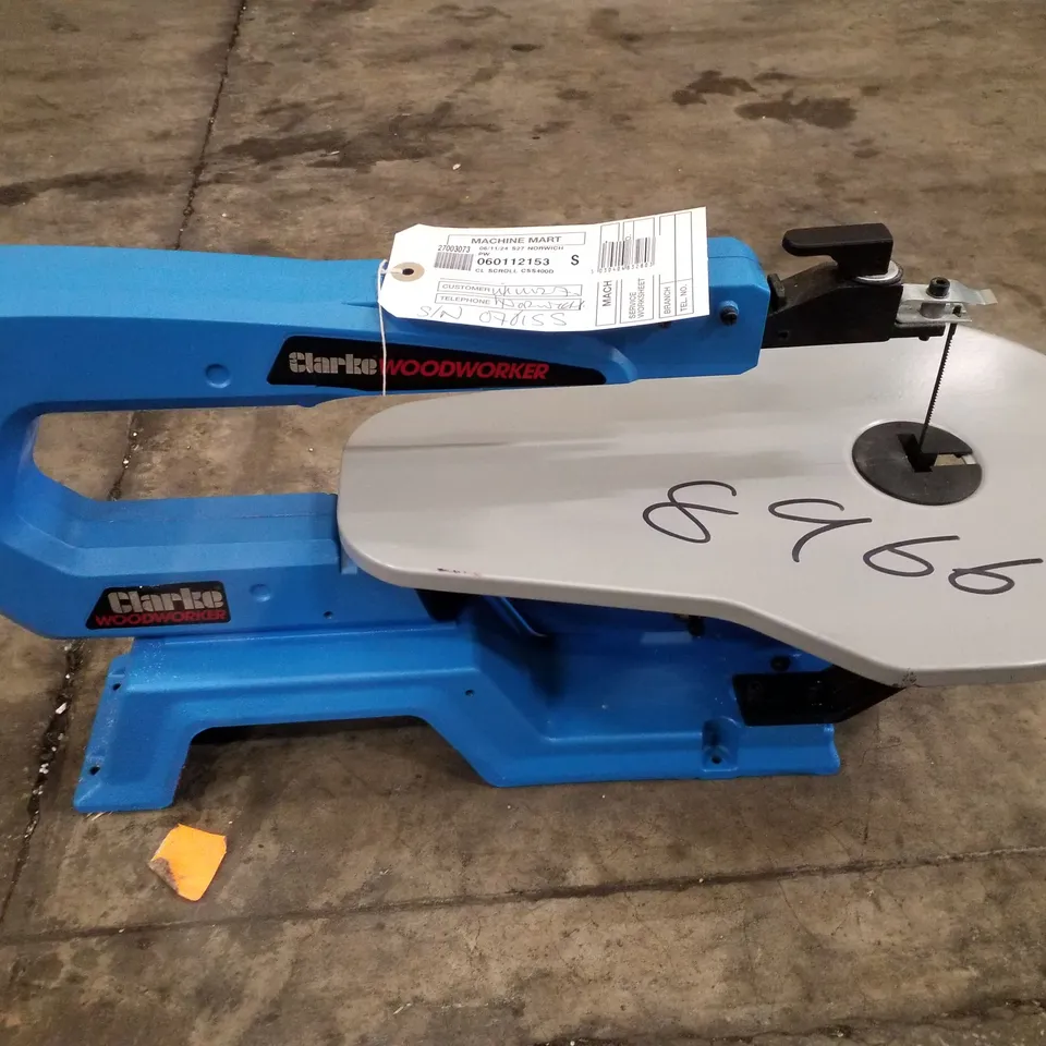 CLARKE CSS400D 16" VARIABLE SPEED SCROLL SAW