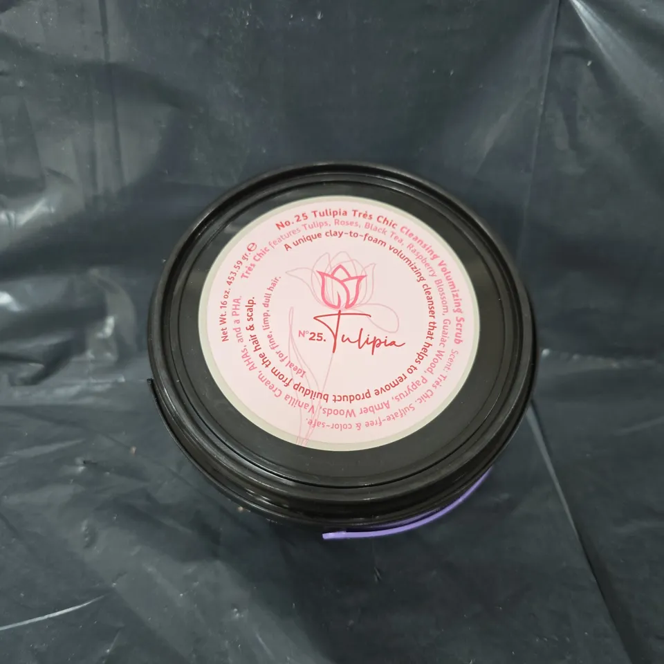 TWEAK'D BY NATURE SUPERSIZE TULIPIA TRES CHIC VOLUMIZING SCRUB
