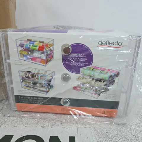 SEALED DEFLECTO DRAWER ORGANIZER