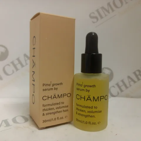 BOXED CHAMPO HAIR CARE PITTA GROWTH SERUM 30ML