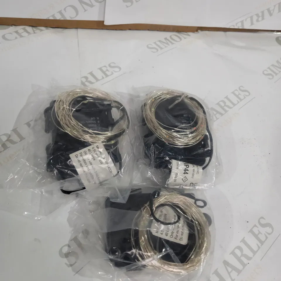 HOME REFLECTIONS INDOOR/OUTDOOR SET OF 3 4M LIGHT STRANDS WITH REMOTE