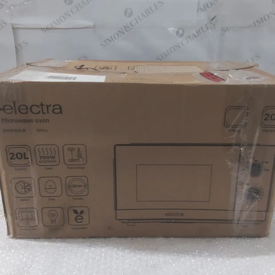 BOXED ELECTRA 20L 700W MICROWAVE OVEN