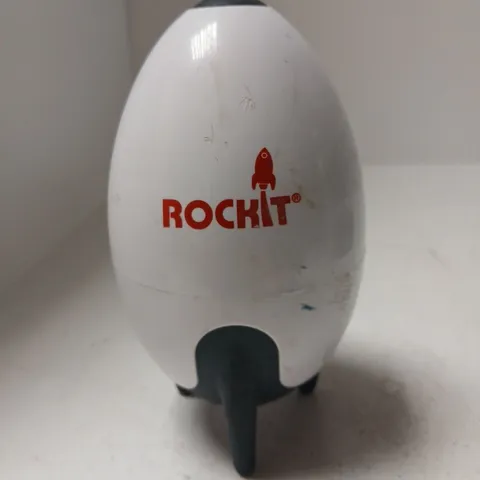 ROCKIT ROCKET BABY ROCKER β WHITE WITH RED LOGO