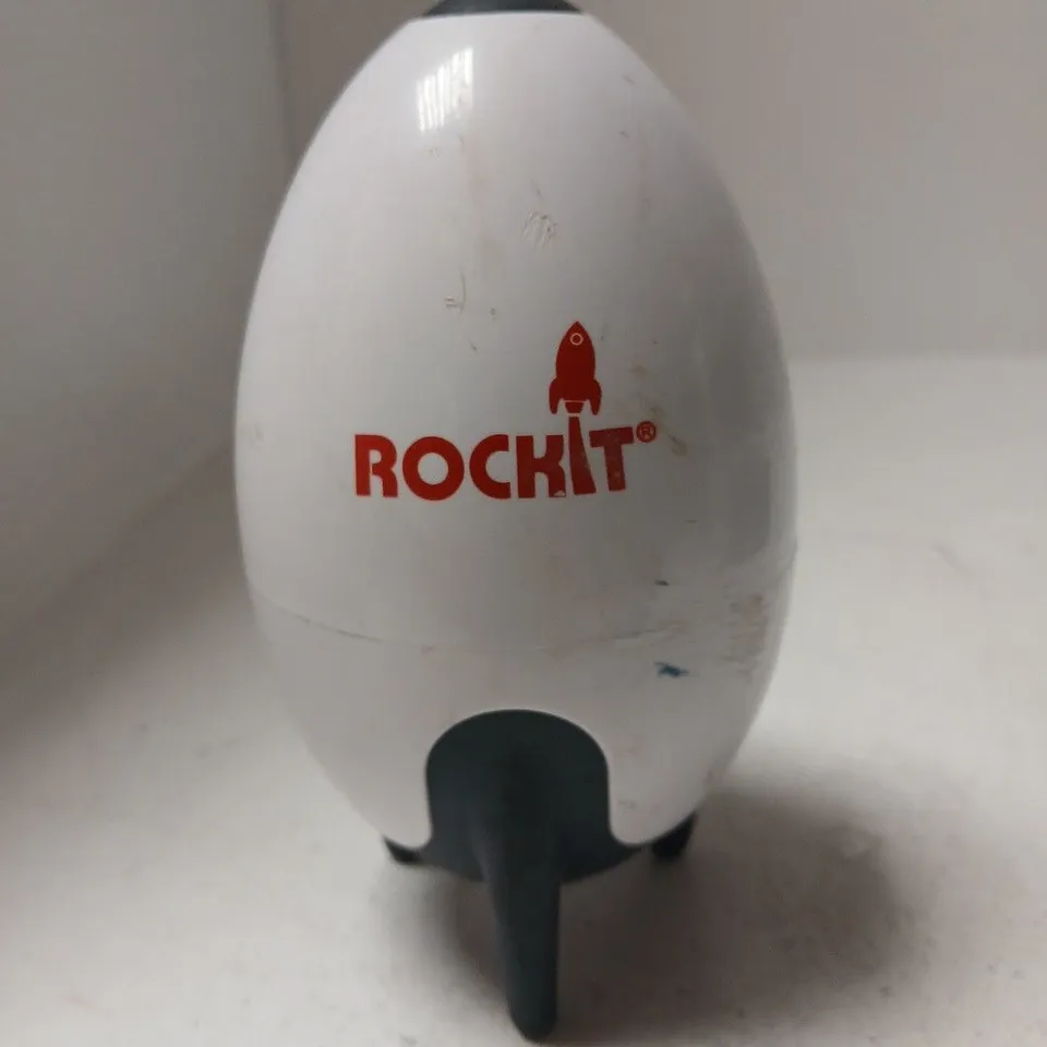 ROCKIT ROCKET BABY ROCKER – WHITE WITH RED LOGO