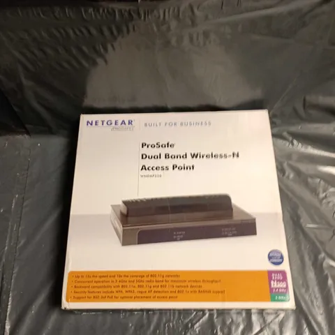 NETGEAR PROSAFE DUAL BAND WIRELESS-N ACCESS POINT (WNAP350) – BOXED