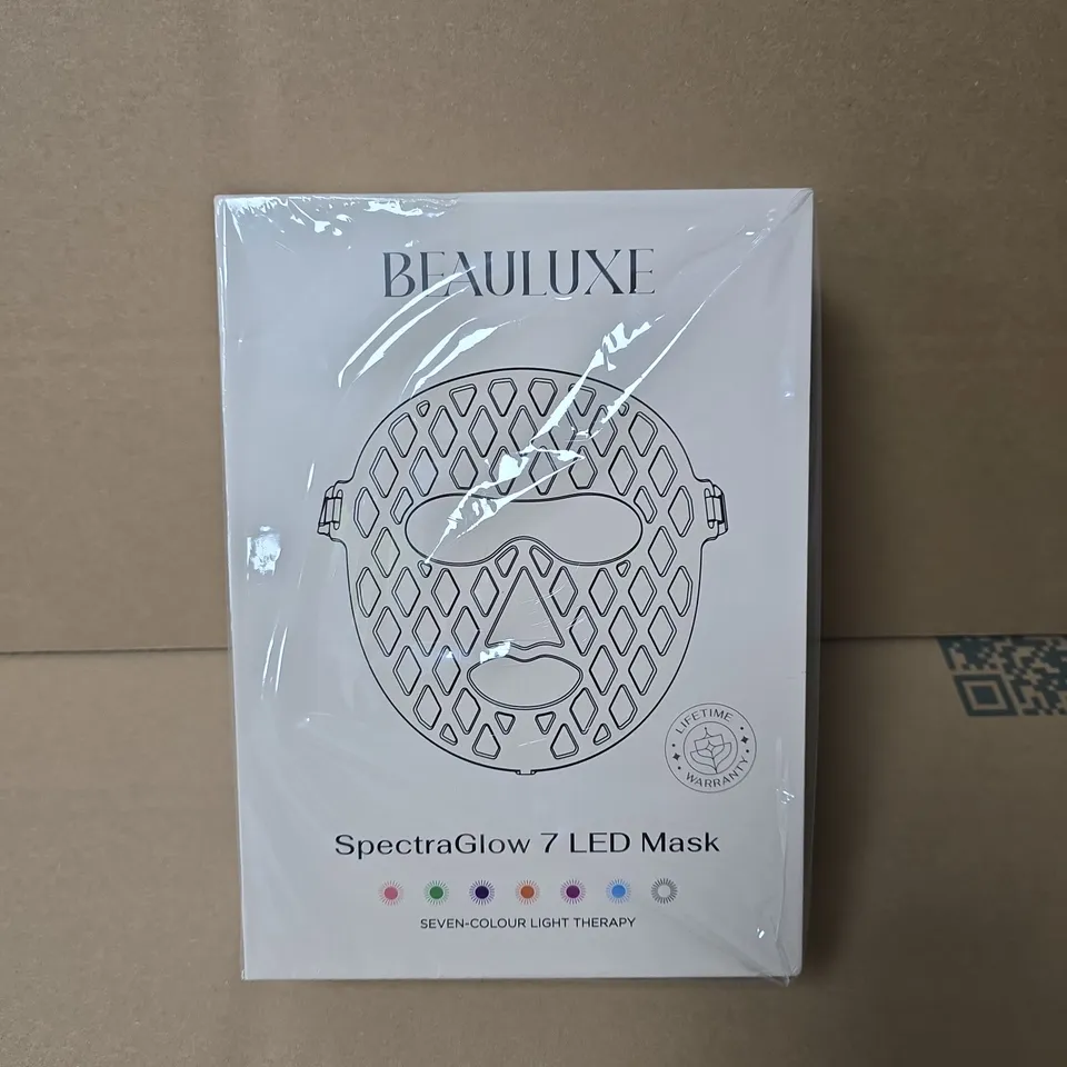 BEAULUXE SPECTRAGLOW 7 LED MASK – SEVEN-COLOUR LIGHT THERAPY
