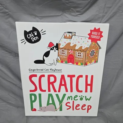 CAT DEN GINGERBREAD CAT PLAYHOUSE 