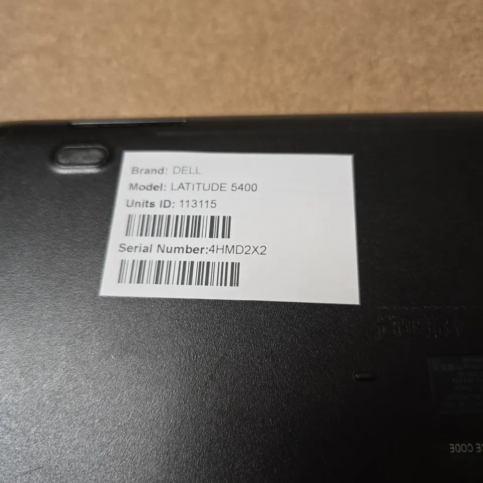 DELL LATITUDE 5400 LAPTOP – FOR PARTS OR REPAIR (UNTESTED) - PARTS ONLY