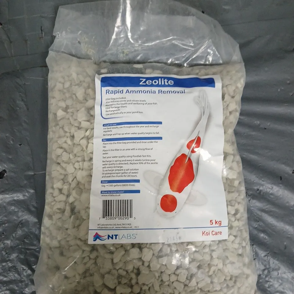 ZEOLITE RAPID AMMONIA REMOVAL KOI CARE - 5KG
