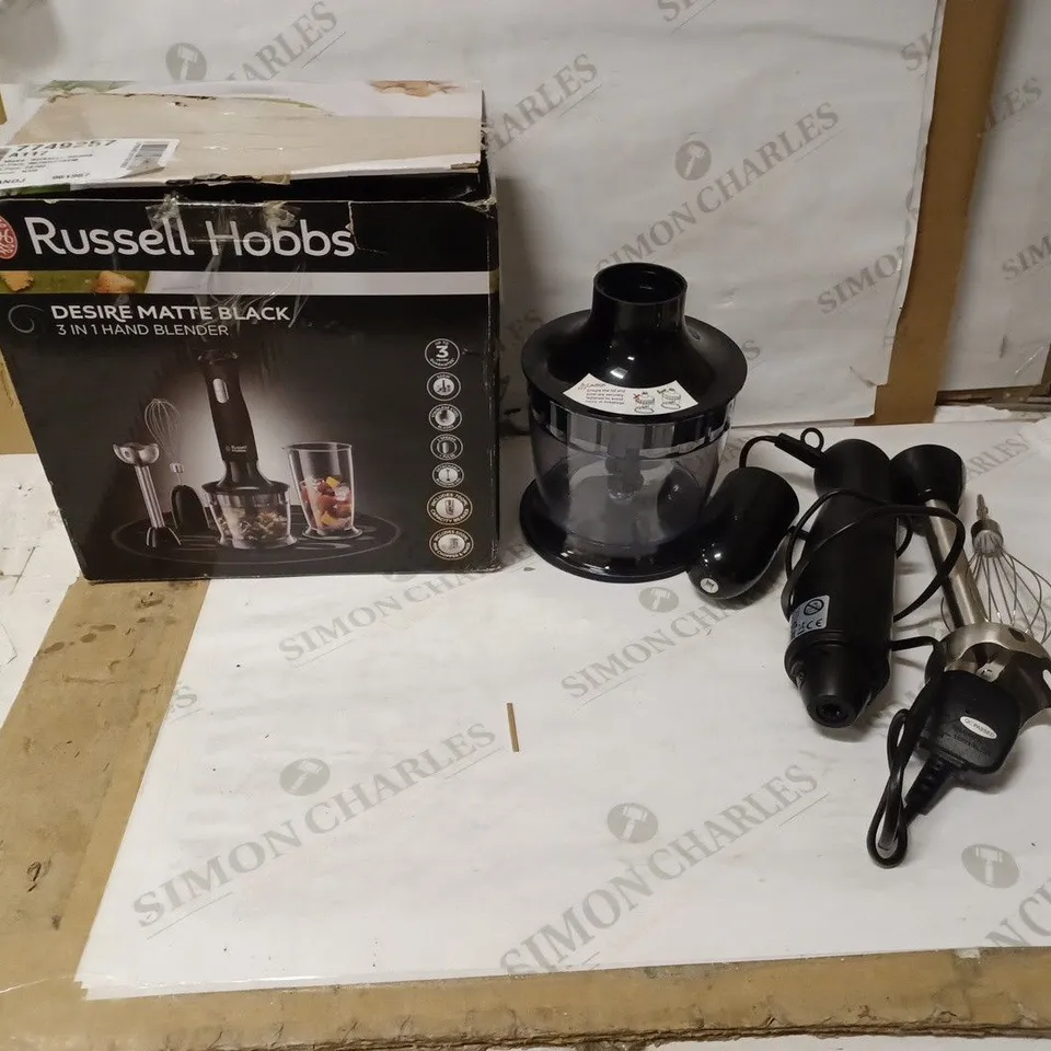 RUSSELL HOBBS DESIRE HAND BLENDER 