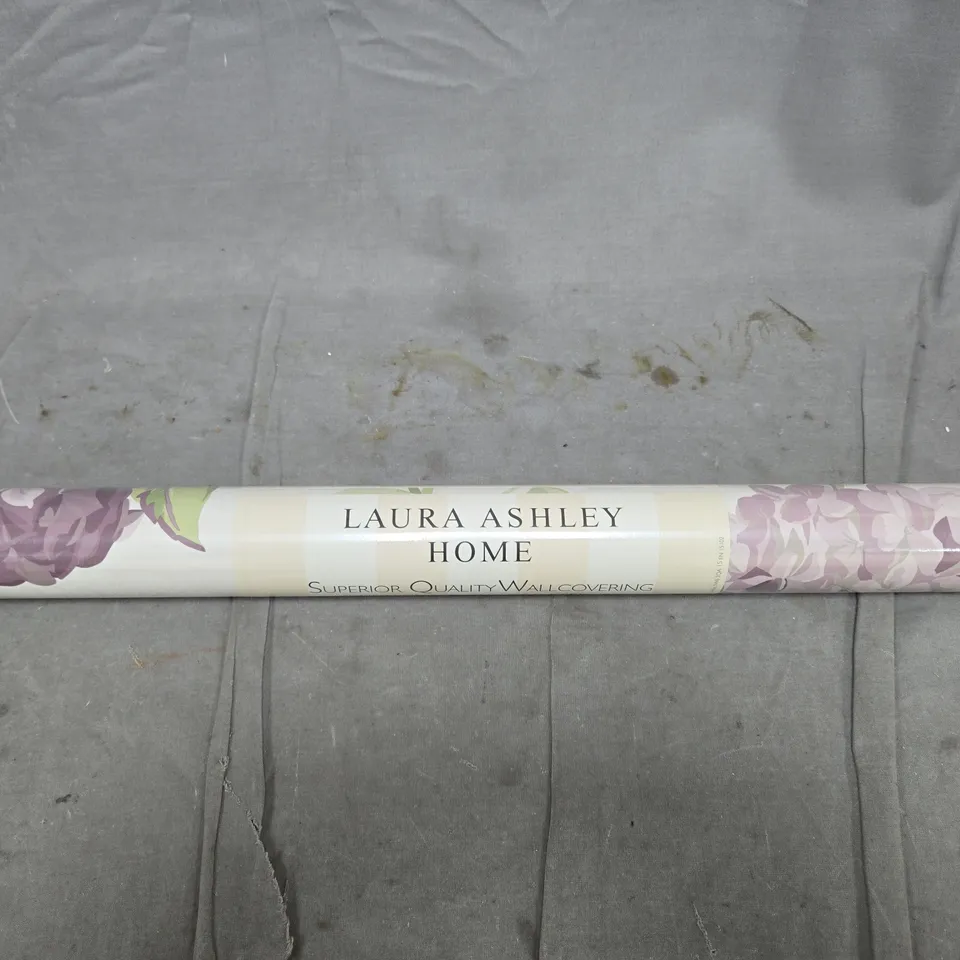 LAURA ASHLEY HOME WALLPAPER ROLL – HYDRANGEA FLORAL PATTERN 
