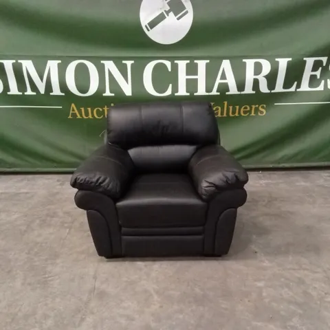 WILMSLOW LEATHER ARMCHAIR