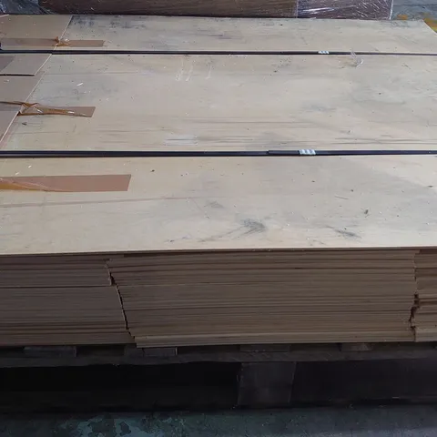 PALLET OF APPROXIMATELY 250 PLYWOOD SHEETS EACH MEASURING 500*375*4MM